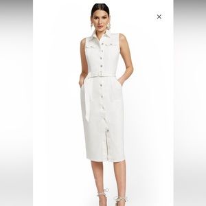 NWT NY&C denim midi dress